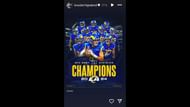 Screenshot of Brusdar Graterol's Instagram story (Images from - Instagram.com/@brusdar14graterol IG Stories)